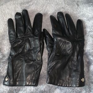 Coach Leather Gloves
